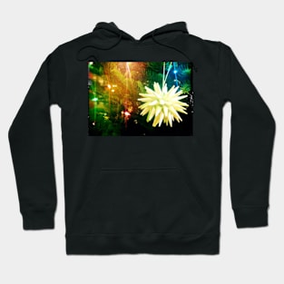 Spiky Paper Star Christmas Ornament Hoodie